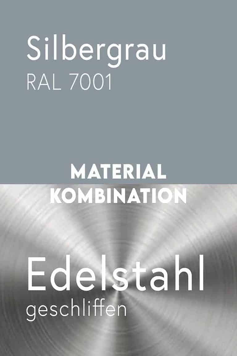 material-kombination-metall-stahl-mit-pulverbeschichtung-silbergrau-ral-7001-edelstahl-geschliffen