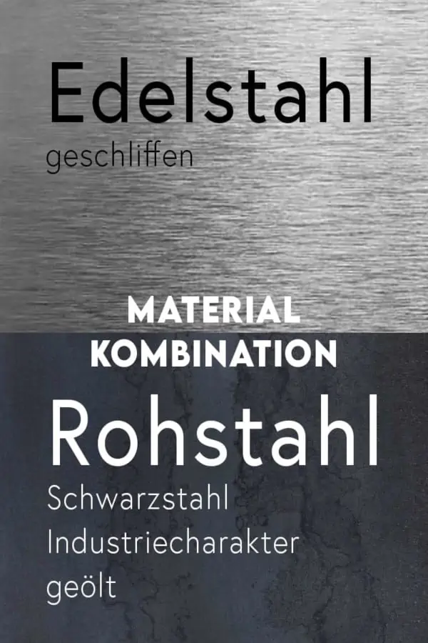 material-kombination-metall-stahl-rohstahl-zunderstahl-schwarzstahl-geoehlt-edelstahl-geschliffen