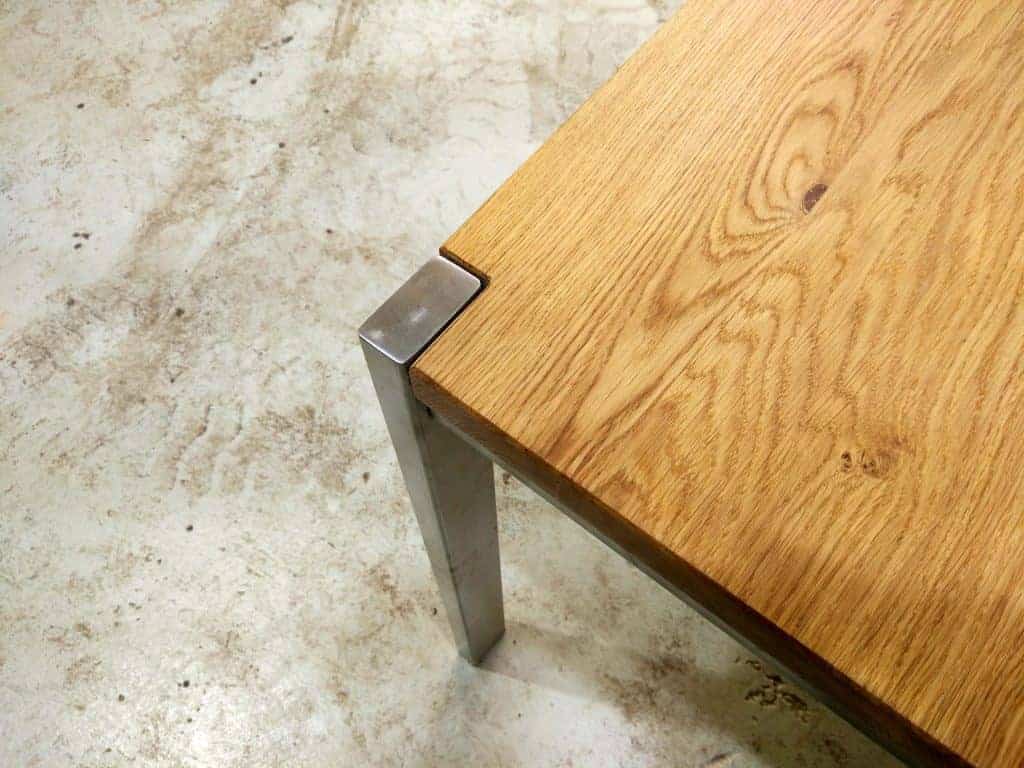 Tisch Ferrum 003 Holz Metall Eiche Esstisch Gartentisch Design Mobel Online Shop