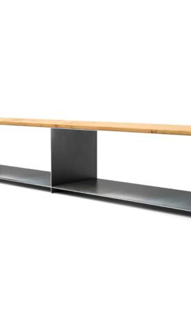 lowboard-tv-board-moebel-fernsehtisch-bank-tisch-schwarz-grau-holz-eiche-metall-design-modern-massivholz-stahl-rohstahl-merapi-2