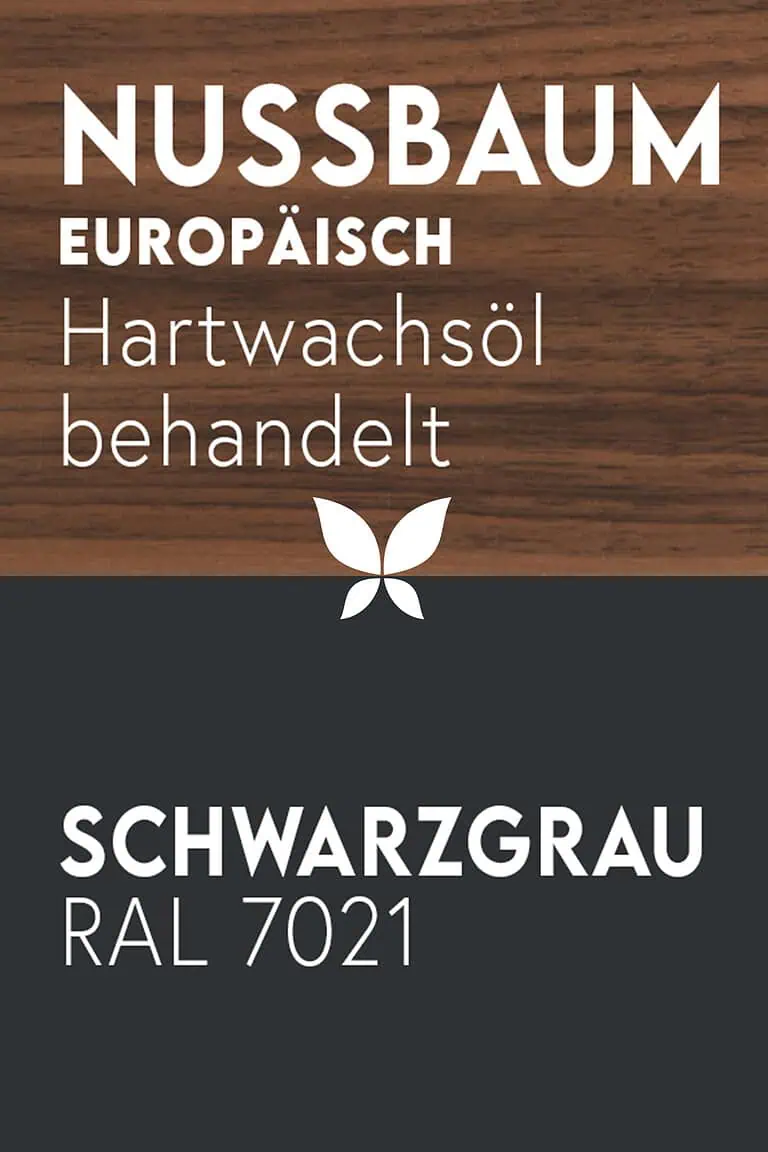 nussbaum-europaeisch-holz-massivholz-natur-echtholz-mit-hartwachsoel-geoelt-schwarzgrau-ral-7021-pulverbeschichtung-feste-oberflaechenbeschichtung-stahlzart-material-kombination
